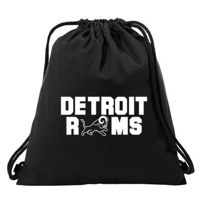 Detroit Rams 2022 Drawstring Bag
