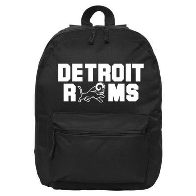 Detroit Rams 2022 16 in Basic Backpack