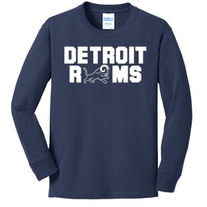 Detroit Rams 2022 Kids Long Sleeve Shirt