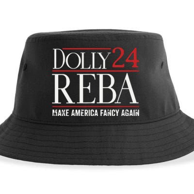 Dolly Reba 2024 Make America Fancy Again Support Sustainable Bucket Hat