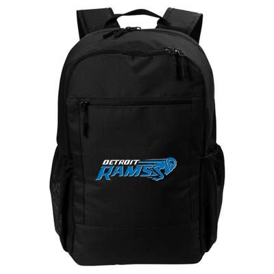 Detroit Rams 2022 Football Logo Backpack