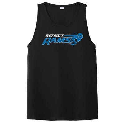 Detroit Rams 2022 Football Logo PosiCharge Competitor Tank