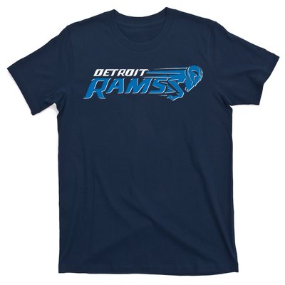 Detroit Rams 2022 Football Logo T-Shirt