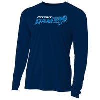 Detroit Rams 2022 Football Logo Cooling Performance Long Sleeve Crew