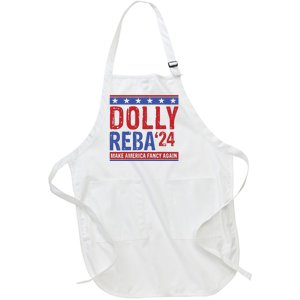 Dolly Reba 24 Make America Fancy Again Full-Length Apron With Pockets