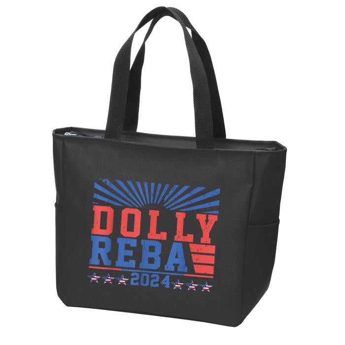 Dolly Reba 24 America Fancy Again 24 Zip Tote Bag