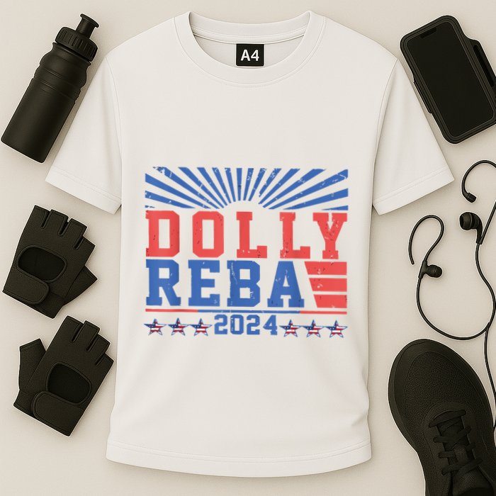 Dolly Reba 24 America Fancy Again 24 Performance Shirt