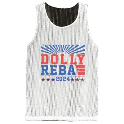 Dolly Reba 24 America Fancy Again 24 Mesh Reversible Basketball Jersey Tank