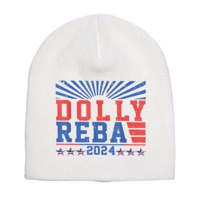 Dolly Reba 24 America Fancy Again 24 Short Acrylic Beanie