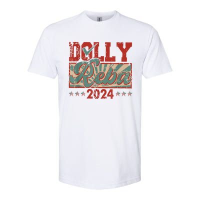 Dolly Reba 24 Retro Vintage Make America Fancy Again 24 Softstyle CVC T-Shirt