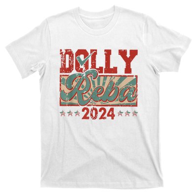 Dolly Reba 24 Retro Vintage Make America Fancy Again 24 T-Shirt