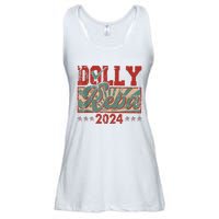 Dolly Reba 24 Retro Vintage Make America Fancy Again 24 Ladies Essential Flowy Tank