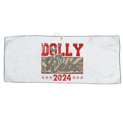 Dolly Reba 24 Retro Vintage Make America Fancy Again 24 Large Microfiber Waffle Golf Towel