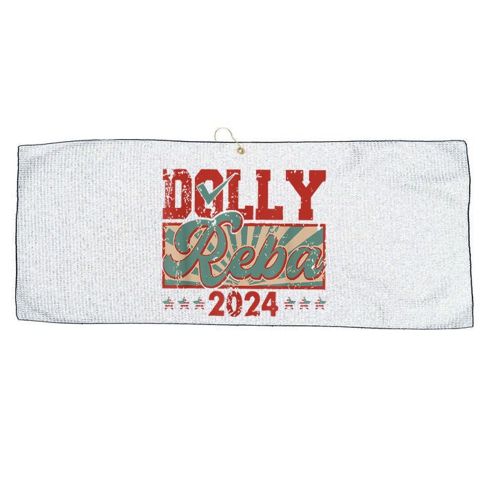 Dolly Reba 24 Retro Vintage Make America Fancy Again 24 Large Microfiber Waffle Golf Towel