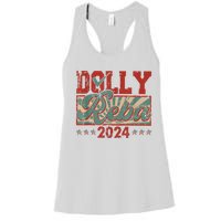 Dolly Reba 24 Retro Vintage Make America Fancy Again 24 Women's Racerback Tank