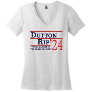 Dutton Rip 2024 Women's V-Neck T-Shirt