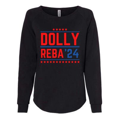 Dolly Reba 2024 Funny Political Womens California Wash Sweatshirt