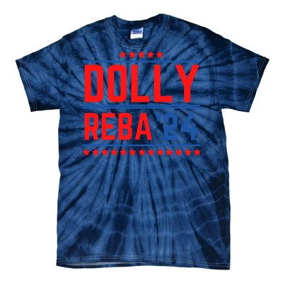 Dolly Reba 2024 Funny Political Tie-Dye T-Shirt