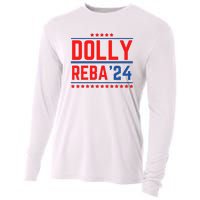 Dolly Reba 2024 Funny Political Cooling Performance Long Sleeve Crew