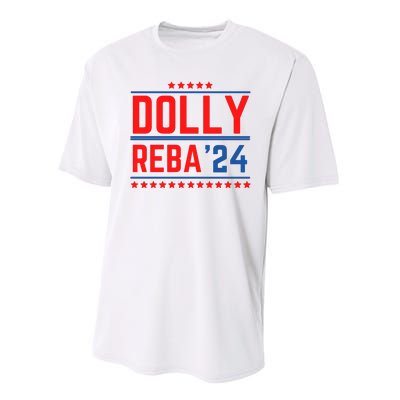 Dolly Reba 2024 Funny Political Performance Sprint T-Shirt