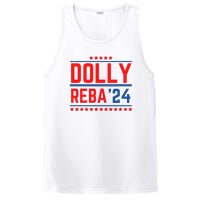 Dolly Reba 2024 Funny Political PosiCharge Competitor Tank