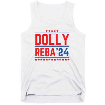 Dolly Reba 2024 Funny Political Tank Top