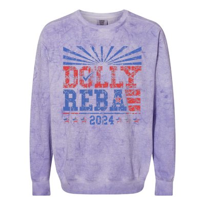 Dolly Reba 24 Colorblast Crewneck Sweatshirt