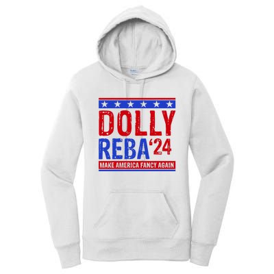 Dolly Reba 24 Make America Fancy Again Women's Pullover Hoodie