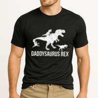 Daddysaurus Rex 3 Daddy Dinosaur Vneck Cooling Performance Crew T-Shirt
