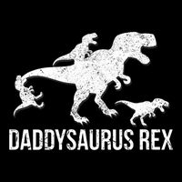 Daddysaurus Rex 3 Daddy Dinosaur Vneck Cooling Performance Crew T-Shirt