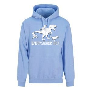 Daddysaurus Rex 3 Daddy Dinosaur Vneck Unisex Surf Hoodie