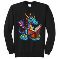 Dragon Reading A Book Sweatshirt
