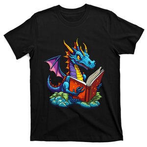 Dragon Reading A Book T-Shirt