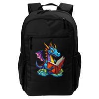 Dragon Reading A Book Daily Commute Backpack