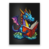 Dragon Reading A Book Poster