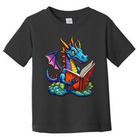 Dragon Reading A Book Toddler T-Shirt