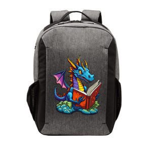 Dragon Reading A Book Vector Backpack