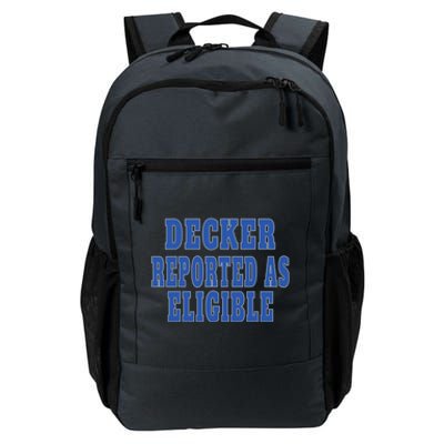 Decker Reported As Eligible Trendy Daily Commute Backpack