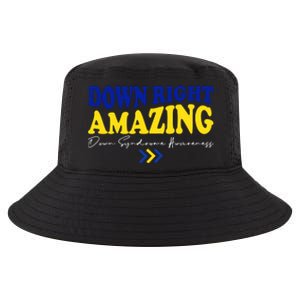 Down Right Amazing Down Syndrome Awareness Cool Comfort Performance Bucket Hat