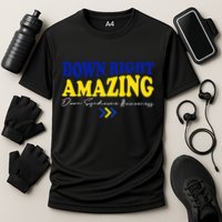 Down Right Amazing Down Syndrome Awareness Performance Shirt