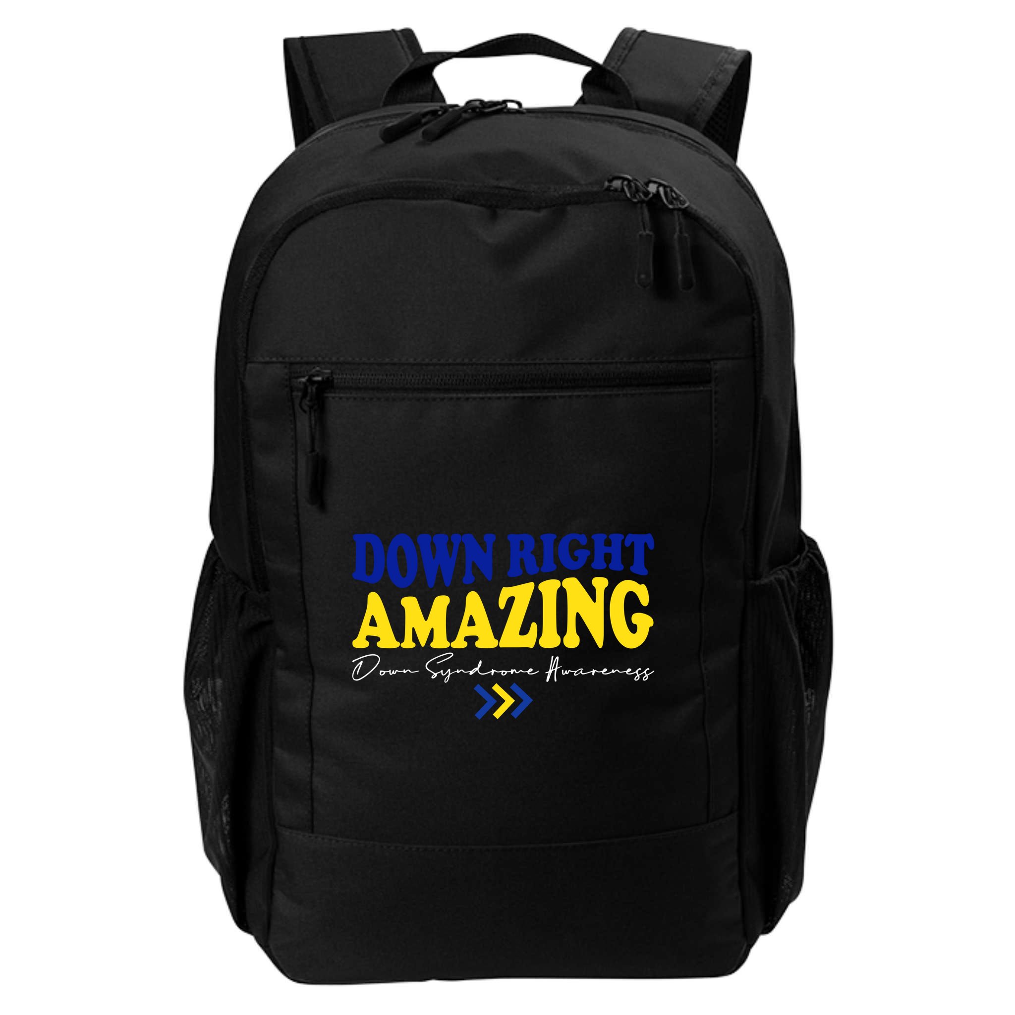 Down Right Amazing Down Syndrome Awareness Backpack
