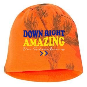 Down Right Amazing Down Syndrome Awareness Kati - Camo Knit Beanie