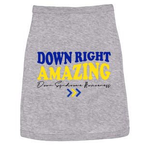 Down Right Amazing Down Syndrome Awareness Doggie Tank