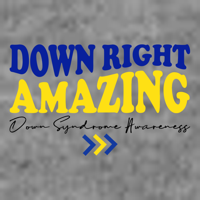 Down Right Amazing Down Syndrome Awareness Doggie Tank