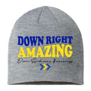 Down Right Amazing Down Syndrome Awareness Sustainable Beanie