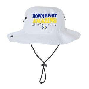 Down Right Amazing Down Syndrome Awareness Legacy Cool Fit Booney Bucket Hat