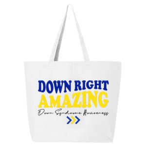 Down Right Amazing Down Syndrome Awareness 25L Jumbo Tote