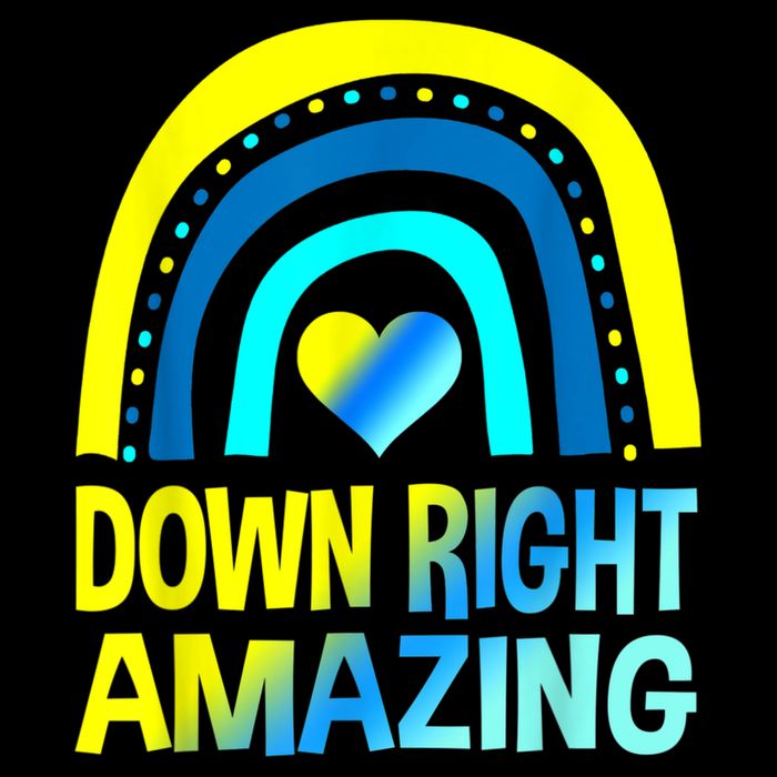 Down Right Amazing Down Syndrome Shirts Awareness T-Shirt