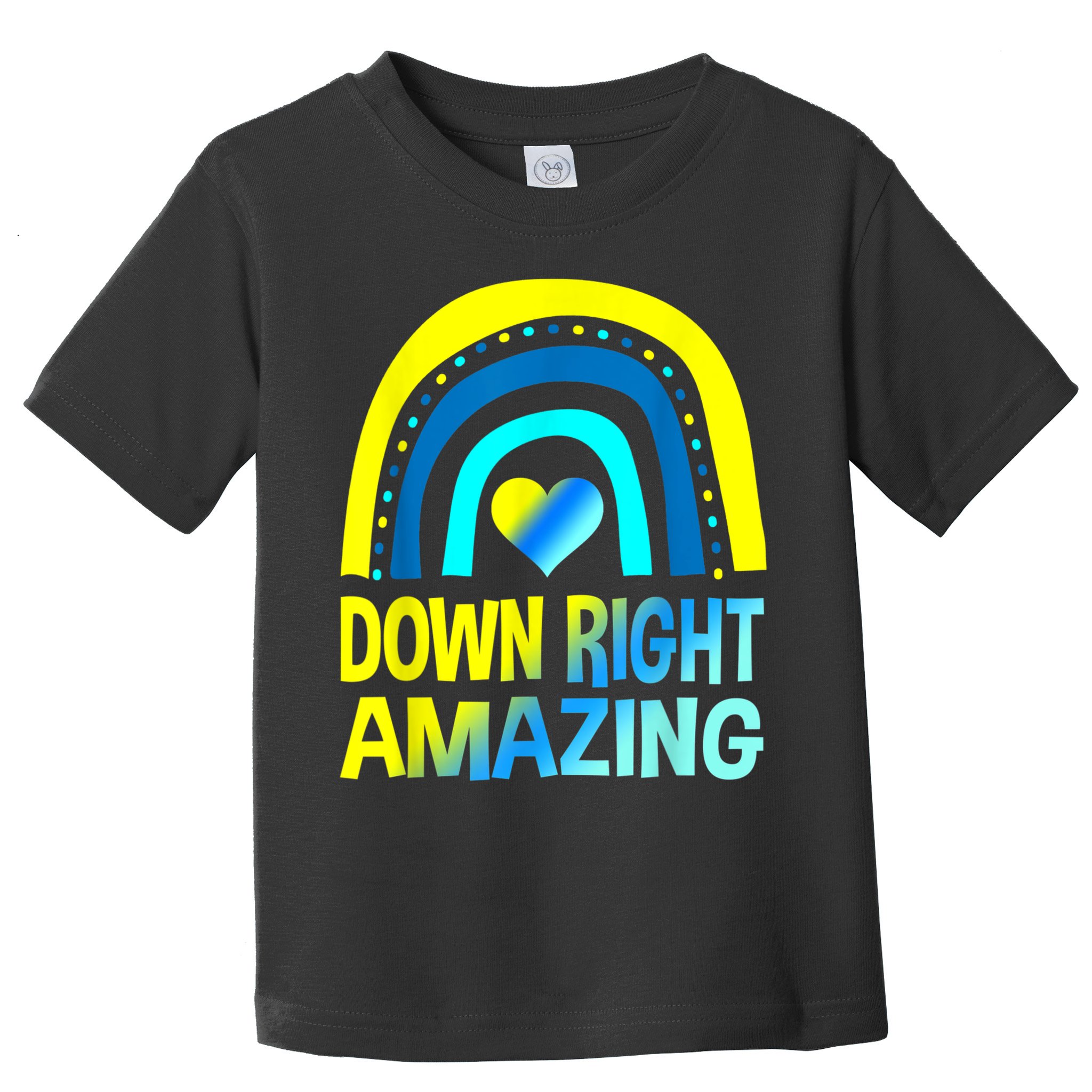 Down Right Amazing Down Syndrome Shirts Awareness Toddler T-Shirt