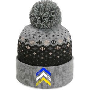 Down Right Awesome Down Syndrome Awareness Gift The Baniff Cuffed Pom Beanie